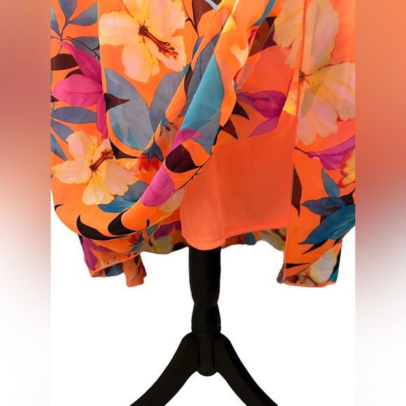 LuLaRoe Tropical LoLa Skirt - small - Picture 5 of 11